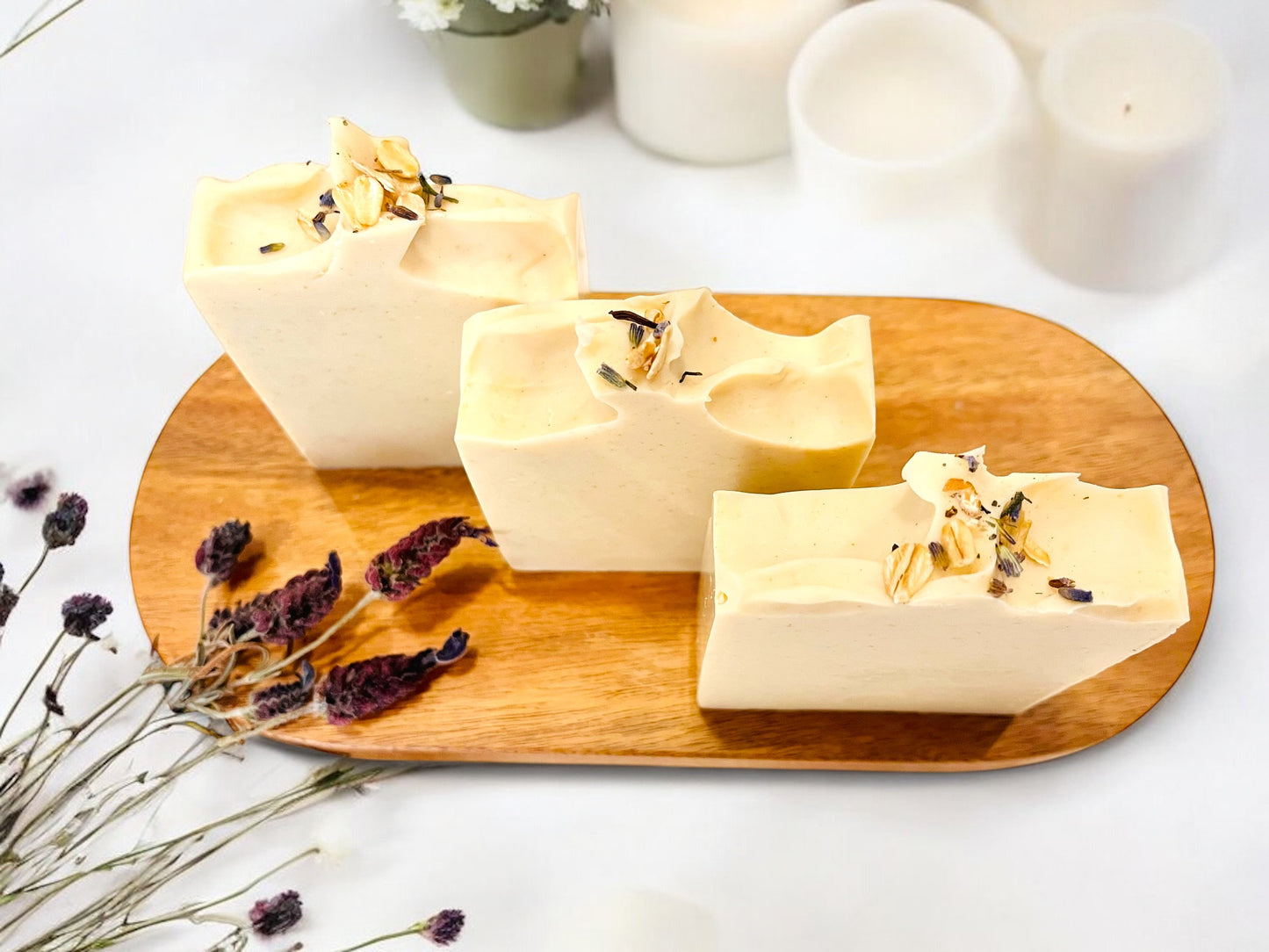 Lavender Chamomile + Oatmeal Bar