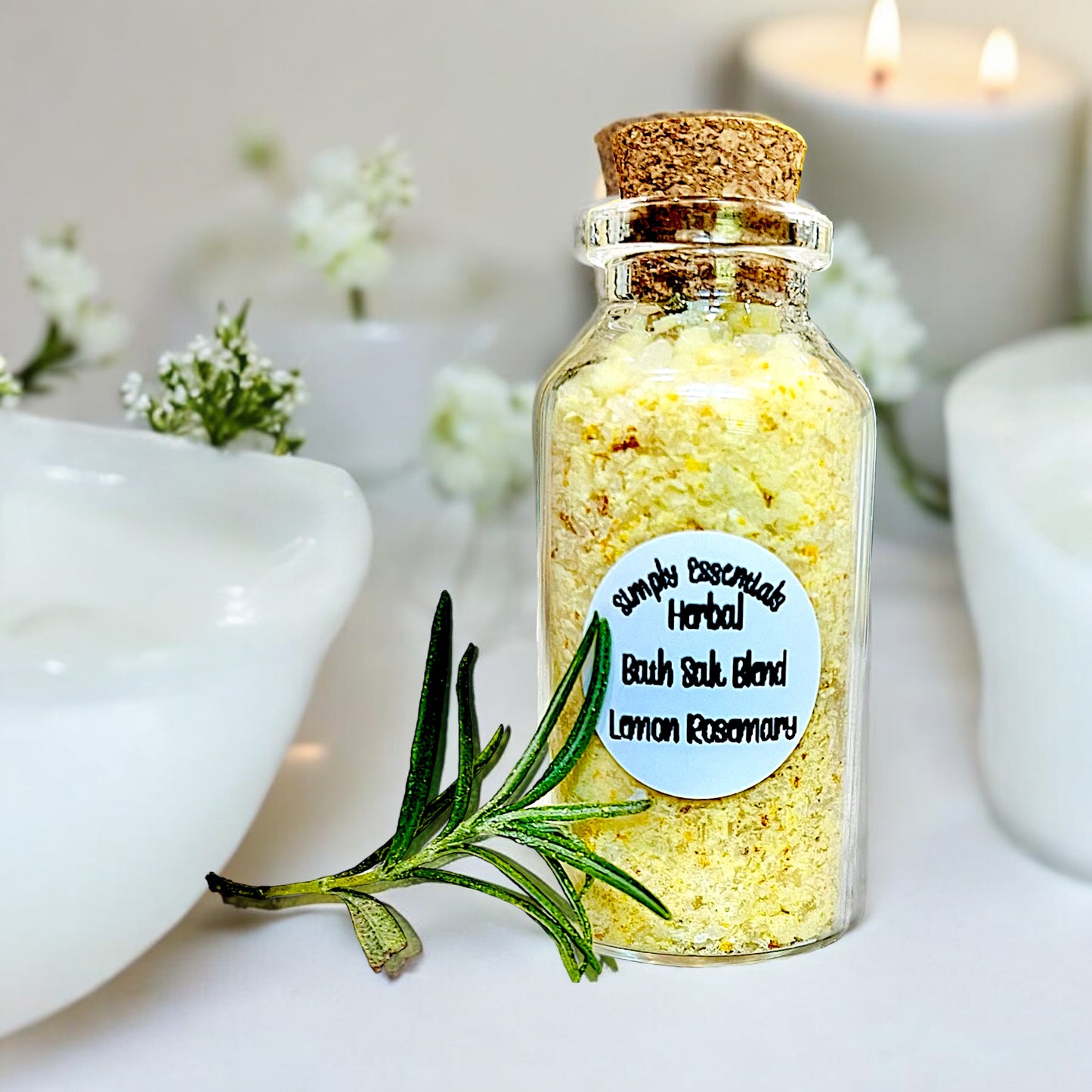 Lemon Rosemary Bath Salt